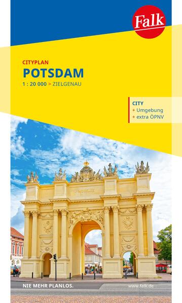 Falk Cityplan Potsdam 1:19.000