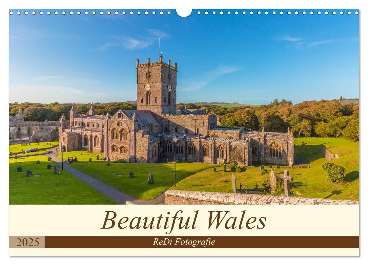 Beautiful Wales (Wall Calendar 2025 DIN A3 landscape) CALVENDO 12 Month Wall Calendar