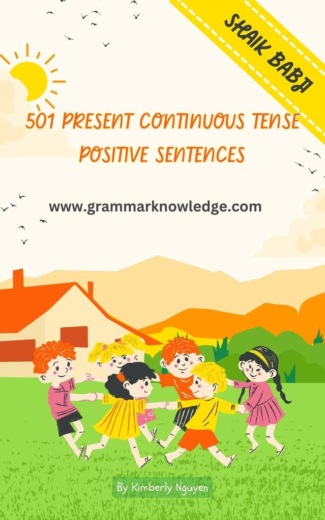 501 Present Continuous Tense Positive Sentences