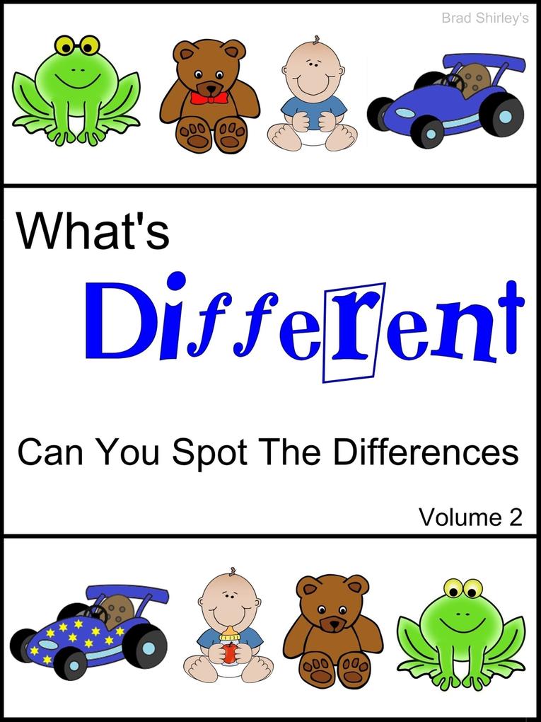 What‘s Different (Can You Spot The Differences) Volume 2