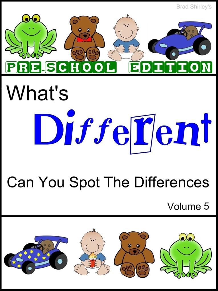 What‘s Different (Pre School Edition) Volume 5