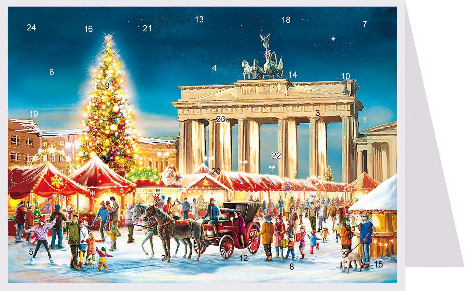 Postkarten-Adventskalender 'Berlin'