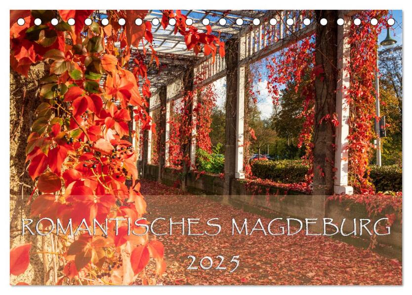 Romantisches Magdeburg (Tischkalender 2025 DIN A5 quer) CALVENDO Monatskalender