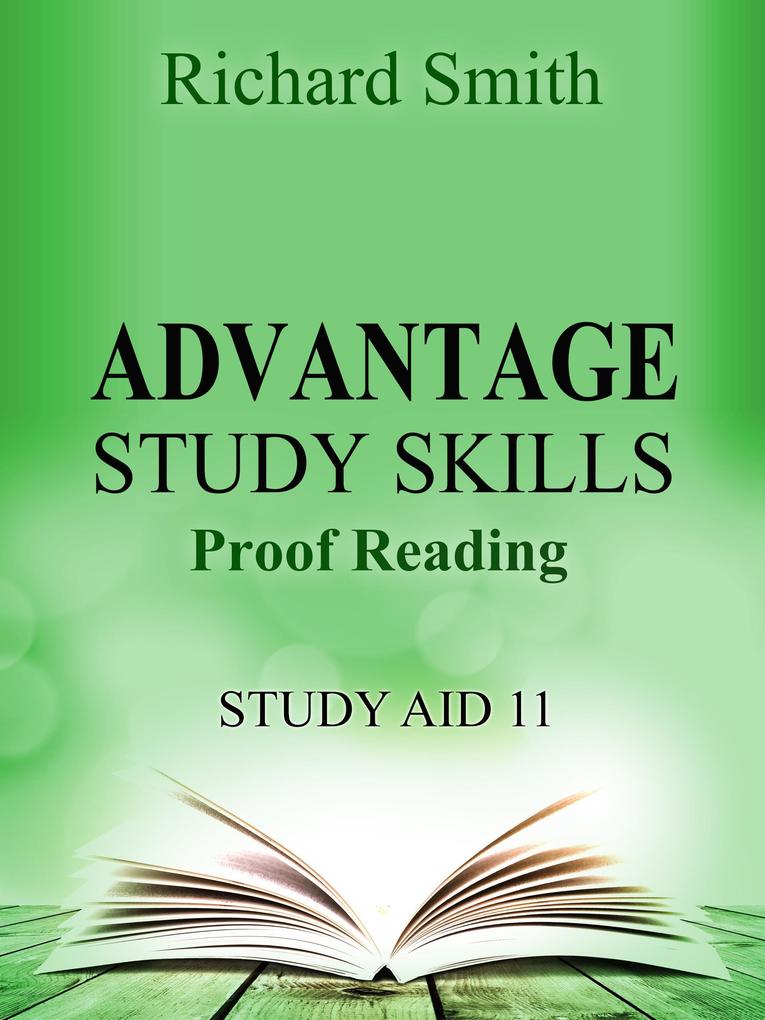 Advantage Study Skllls: Proof reading (Study Aid 11)