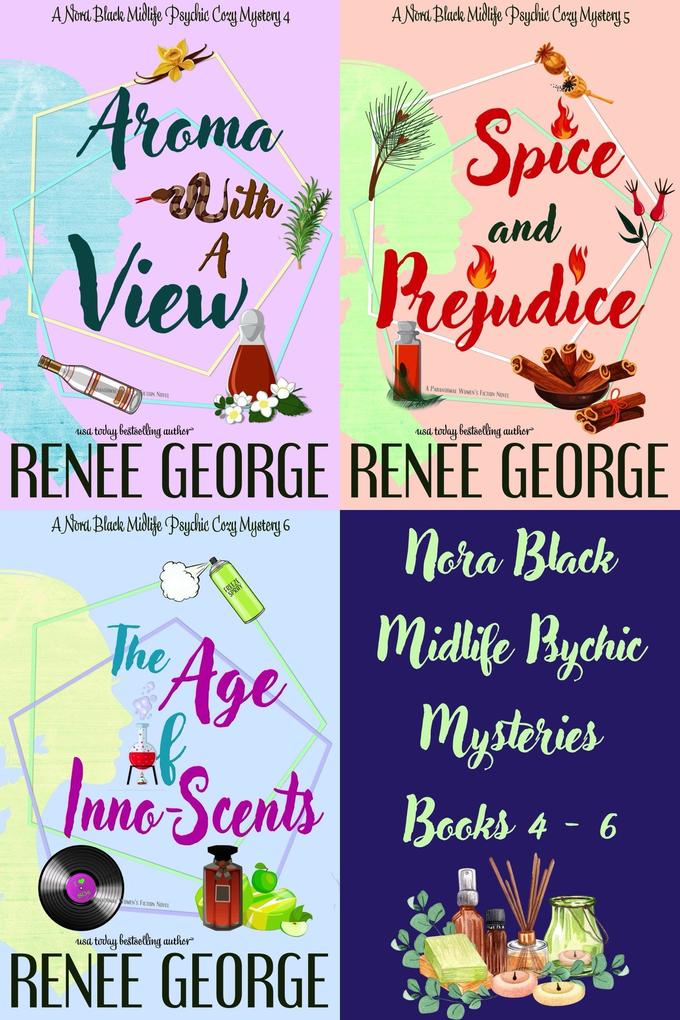 Nora Black Midlife Psychic Mysteries: Books 4-6