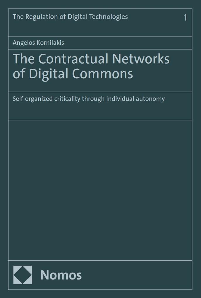 The Contractual Networks of Digital Commons
