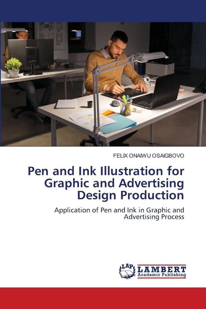 Pen and Ink Illustration for Graphic and Advertising Design Production