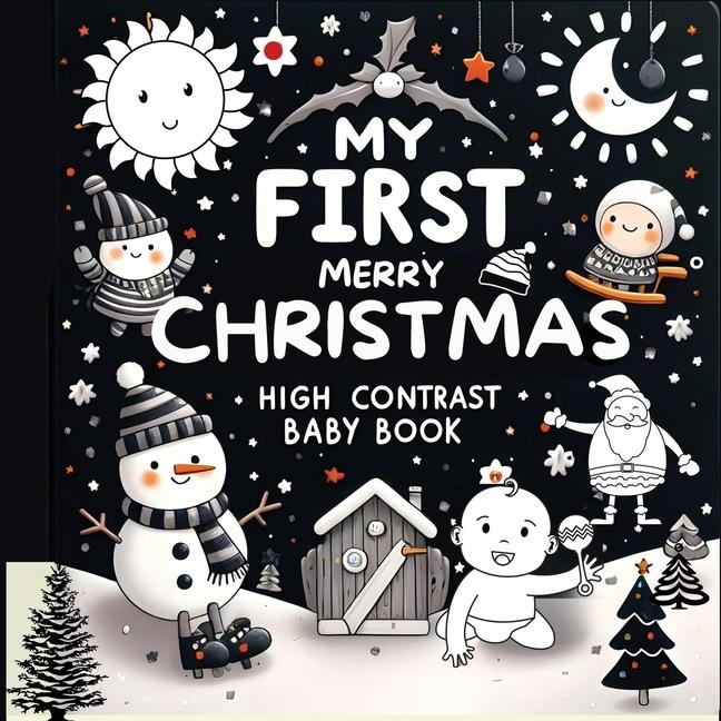 High Contrast Baby Book - Merry Christmas