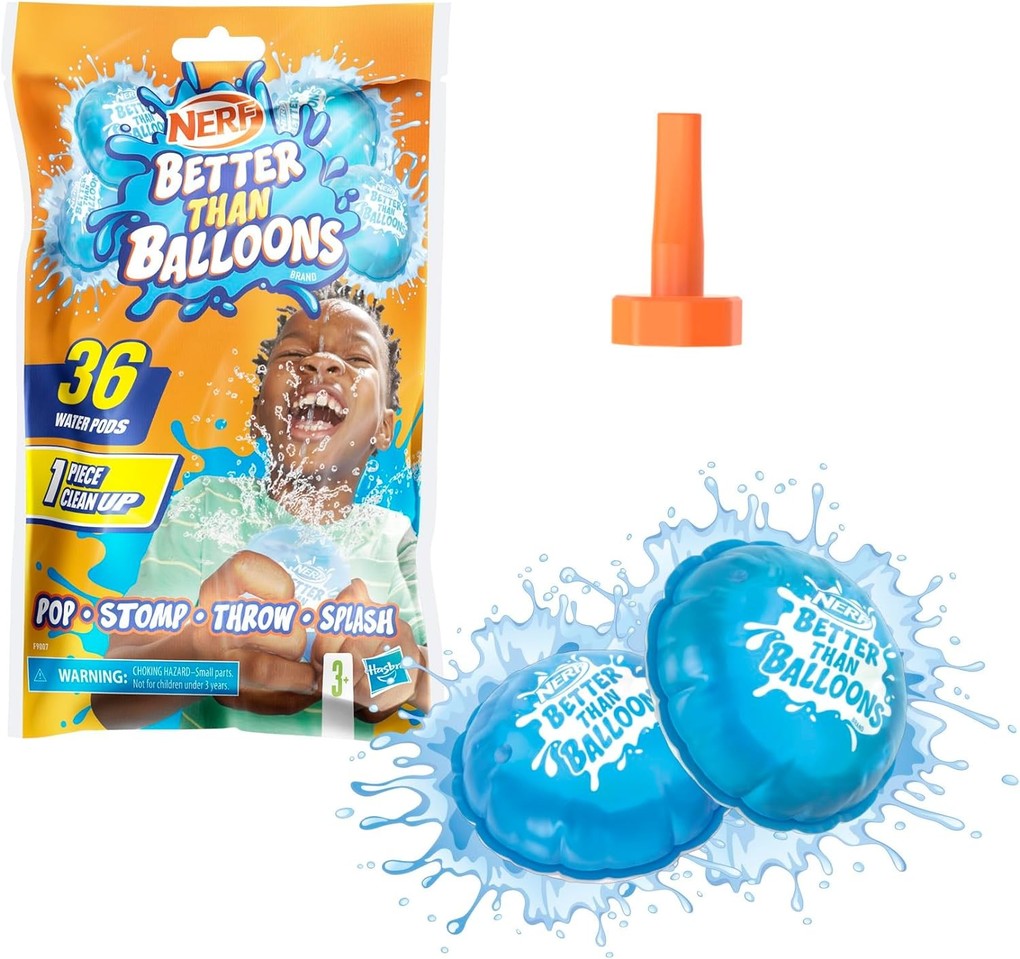 Hasbro F90075L4 - Nerf Better Than Balloons 36 Wasserkapseln