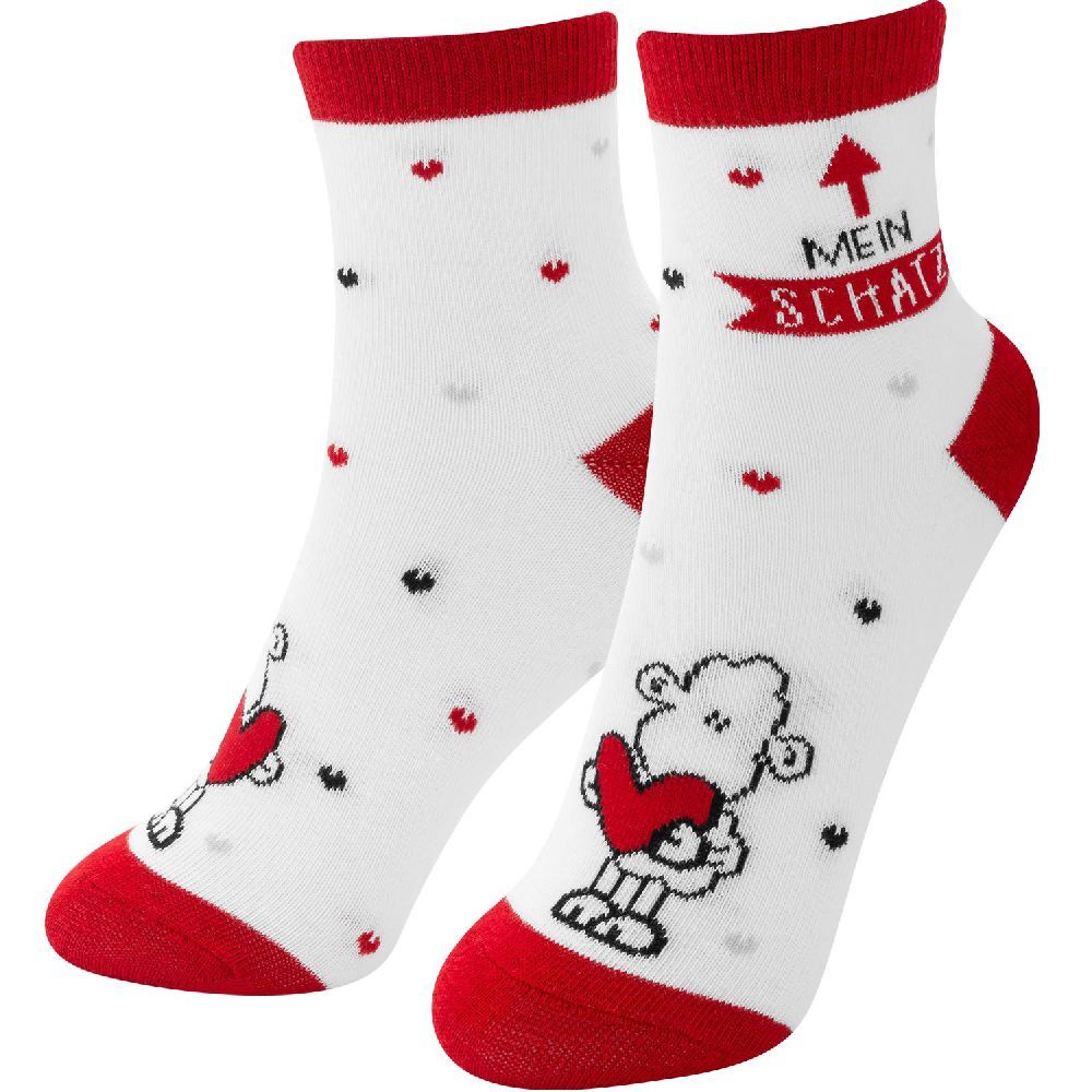 Zaubersocken Motiv 'Schatz'