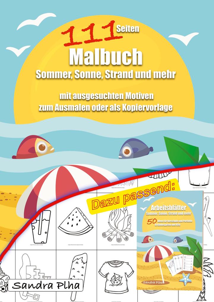 KitaFix Malbuch Sommer Sonne Strand und mehr