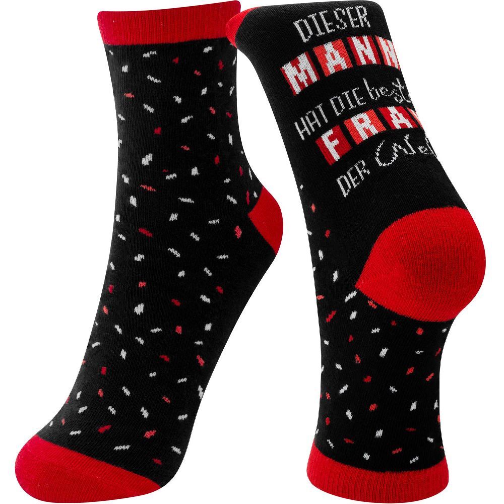 Zaubersocken Motiv 'Mann'