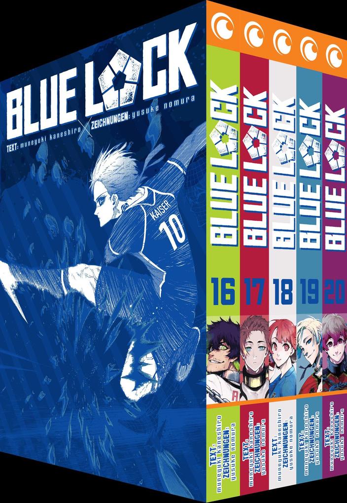 Blue Lock - Band 16-20 im Sammelschuber