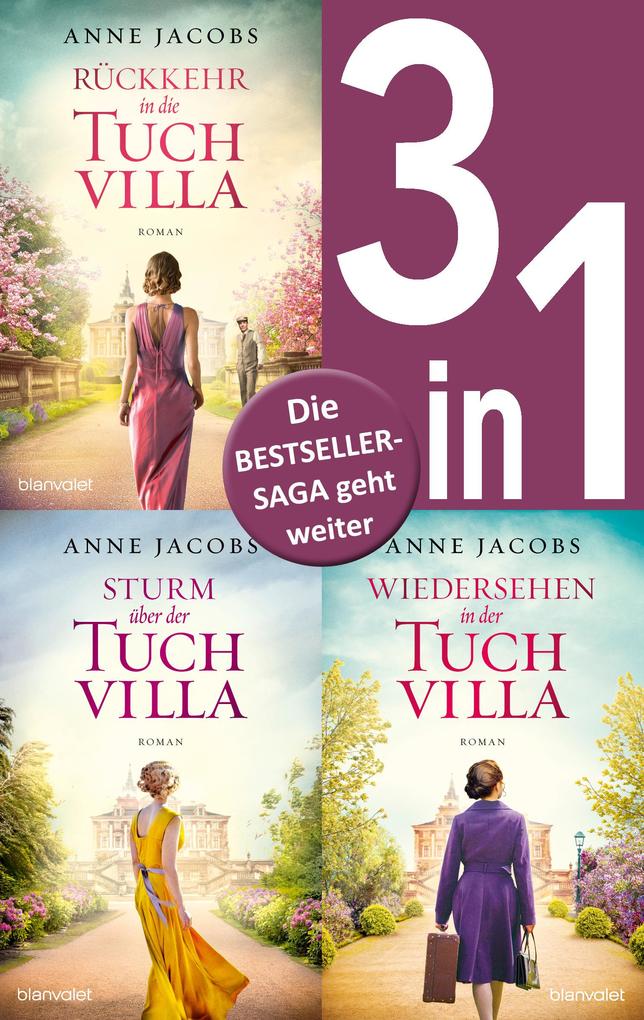 Penguin Random House Die Tuchvilla-Saga Band 4-6, - Rückkehr In Die Tuchvilla / Sturm über Der Tuchvilla / Wiedersehen In Der Tuchvilla (3in1-Bundle)