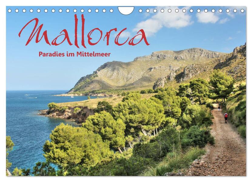 Mallorca - Paradies im Mittelmeer (Wandkalender 2025 DIN A4 quer) CALVENDO Monatskalender