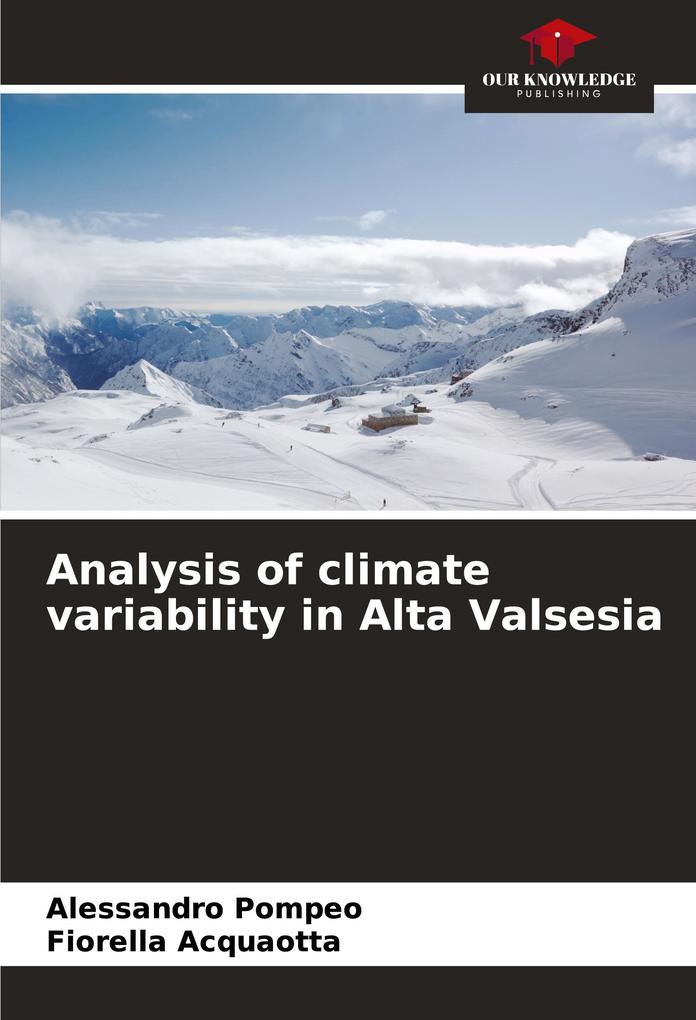 Analysis of climate variability in Alta Valsesia