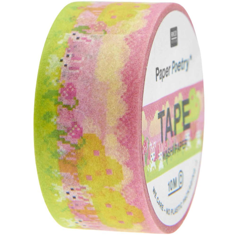 Tape Pixel Landscape rosa FSC MIX 2 cm x 10 m