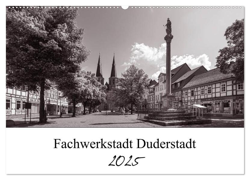 Duderstadt am Harz (Wandkalender 2025 DIN A2 quer) CALVENDO Monatskalender