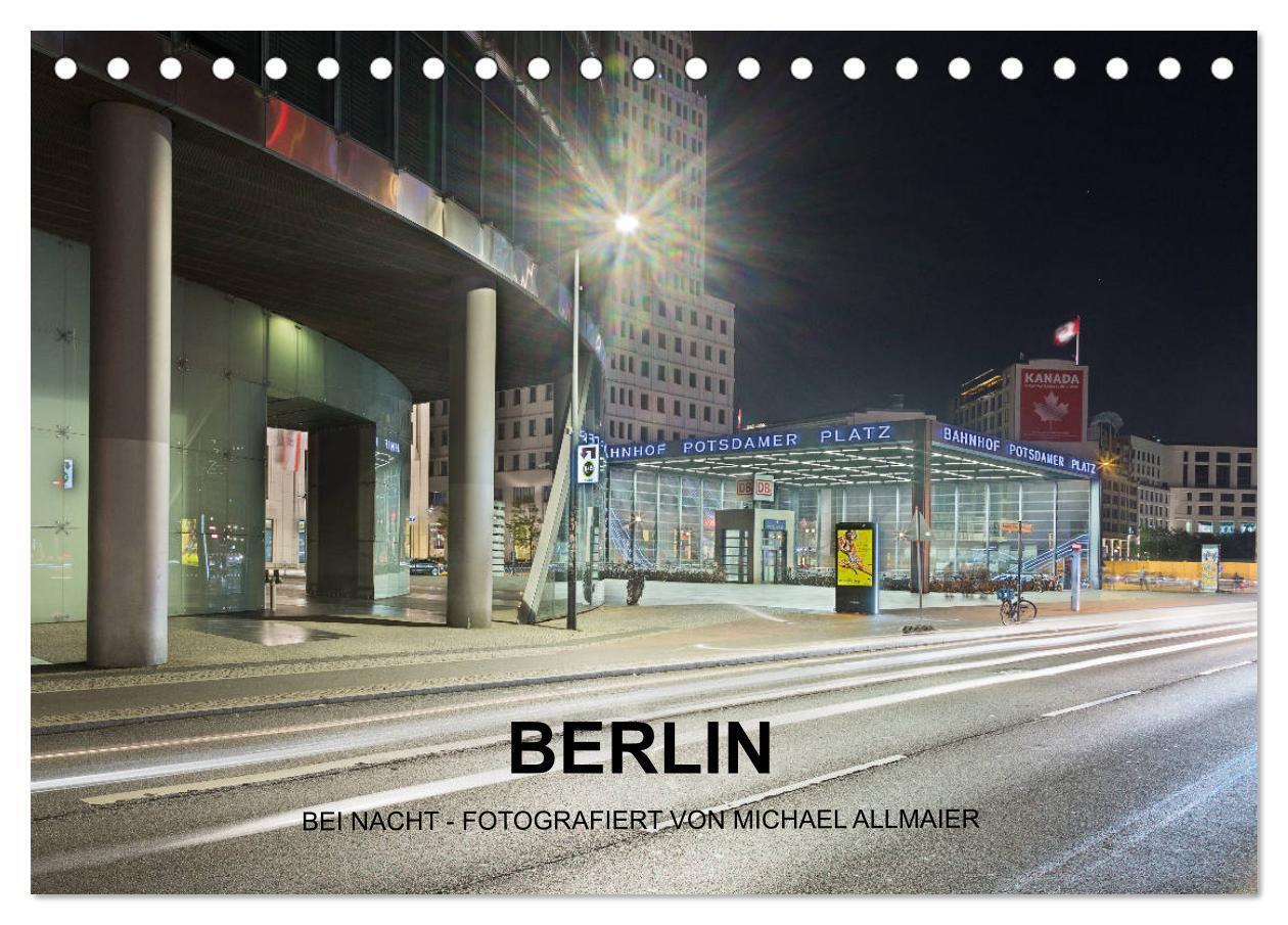 Berlin - fotografiert von Michael Allmaier (Tischkalender 2025 DIN A5 quer) CALVENDO Monatskalender