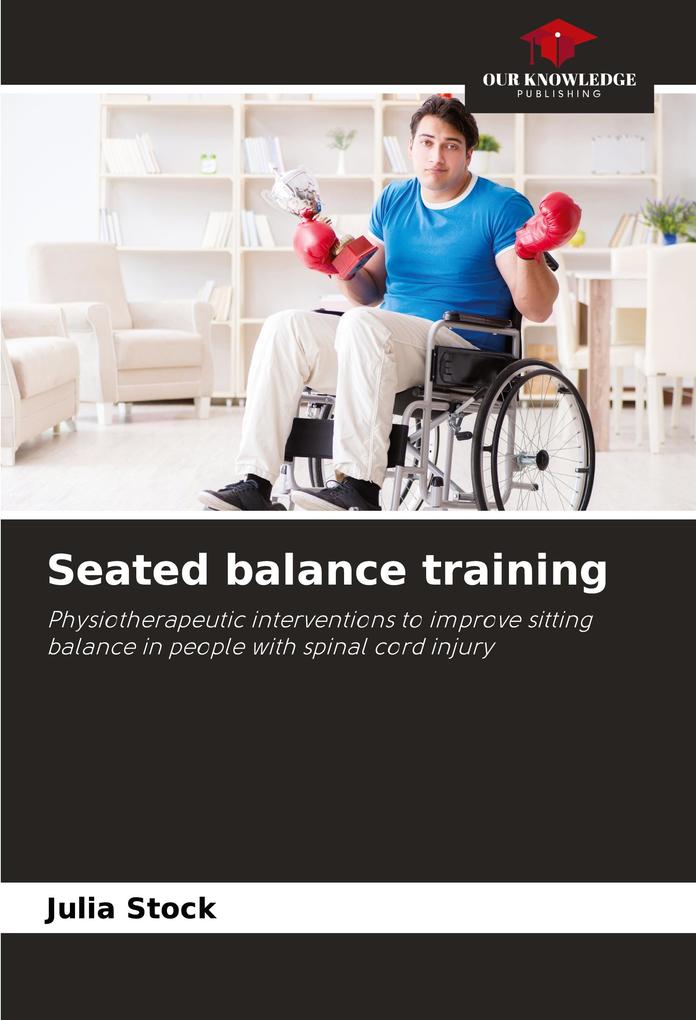 Seated balance training