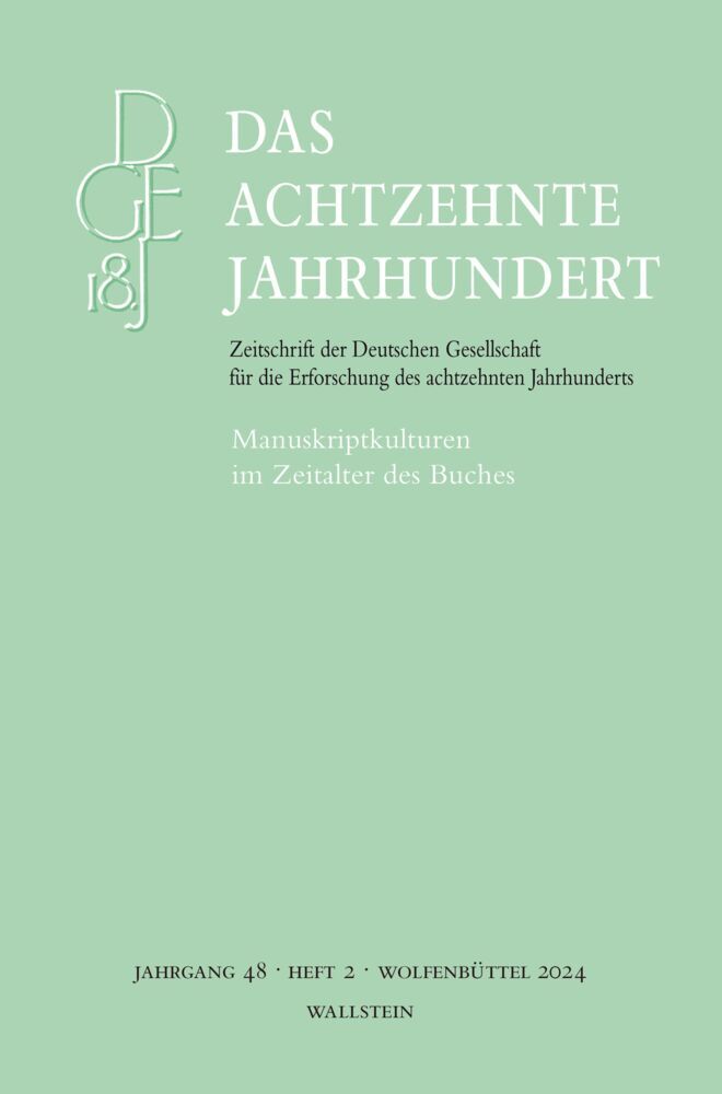 Das achtzehnte Jahrhundert