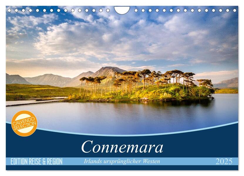 Connemara - Irlands ursprünglicher Westen (Wandkalender 2025 DIN A4 quer) CALVENDO Monatskalender