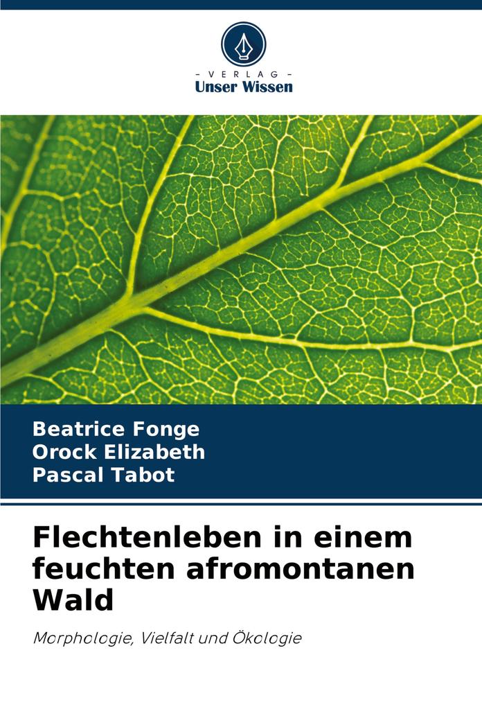 Flechtenleben in einem feuchten afromontanen Wald