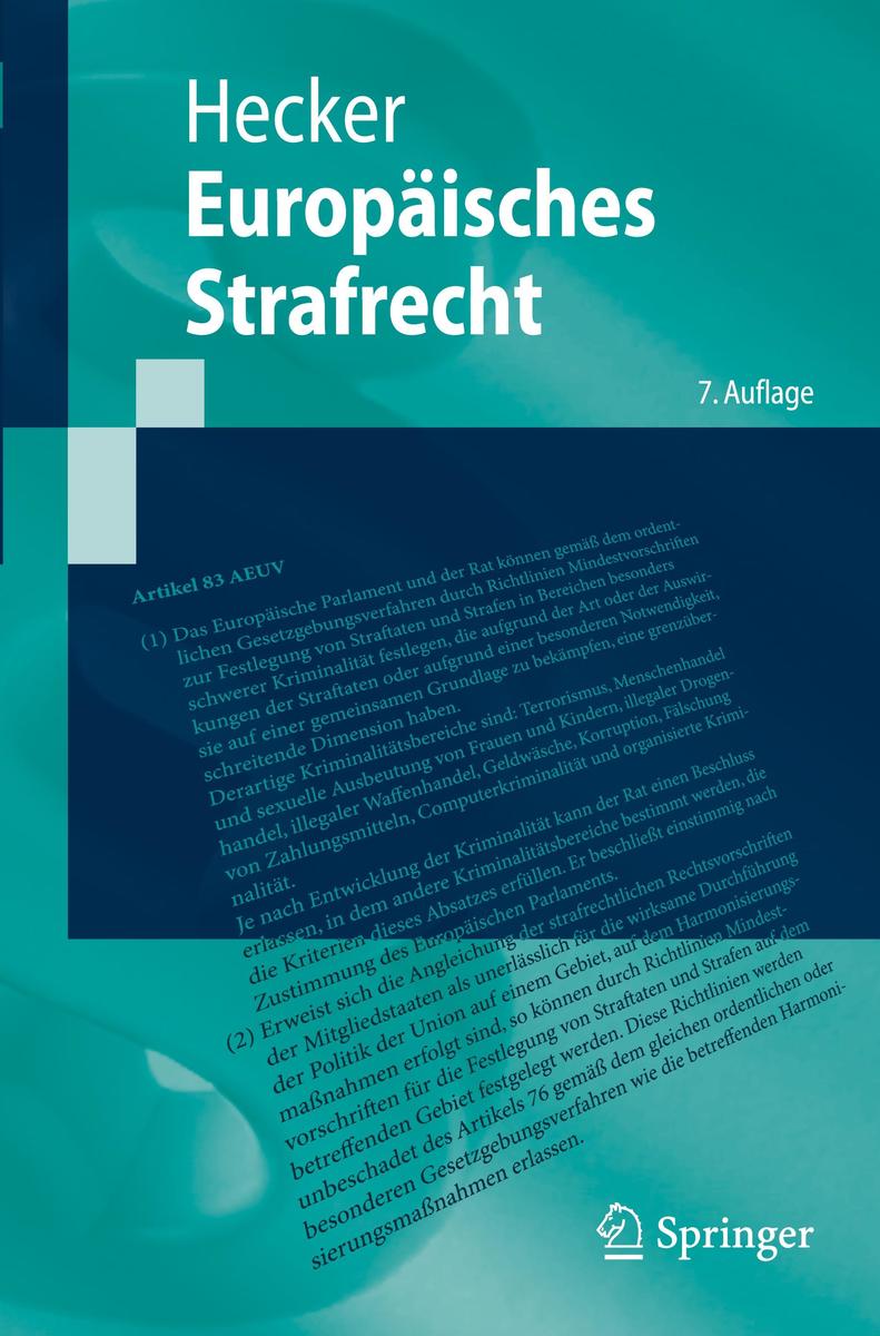 Europäisches Strafrecht (Springer-Lehrbuch) - Bild 4