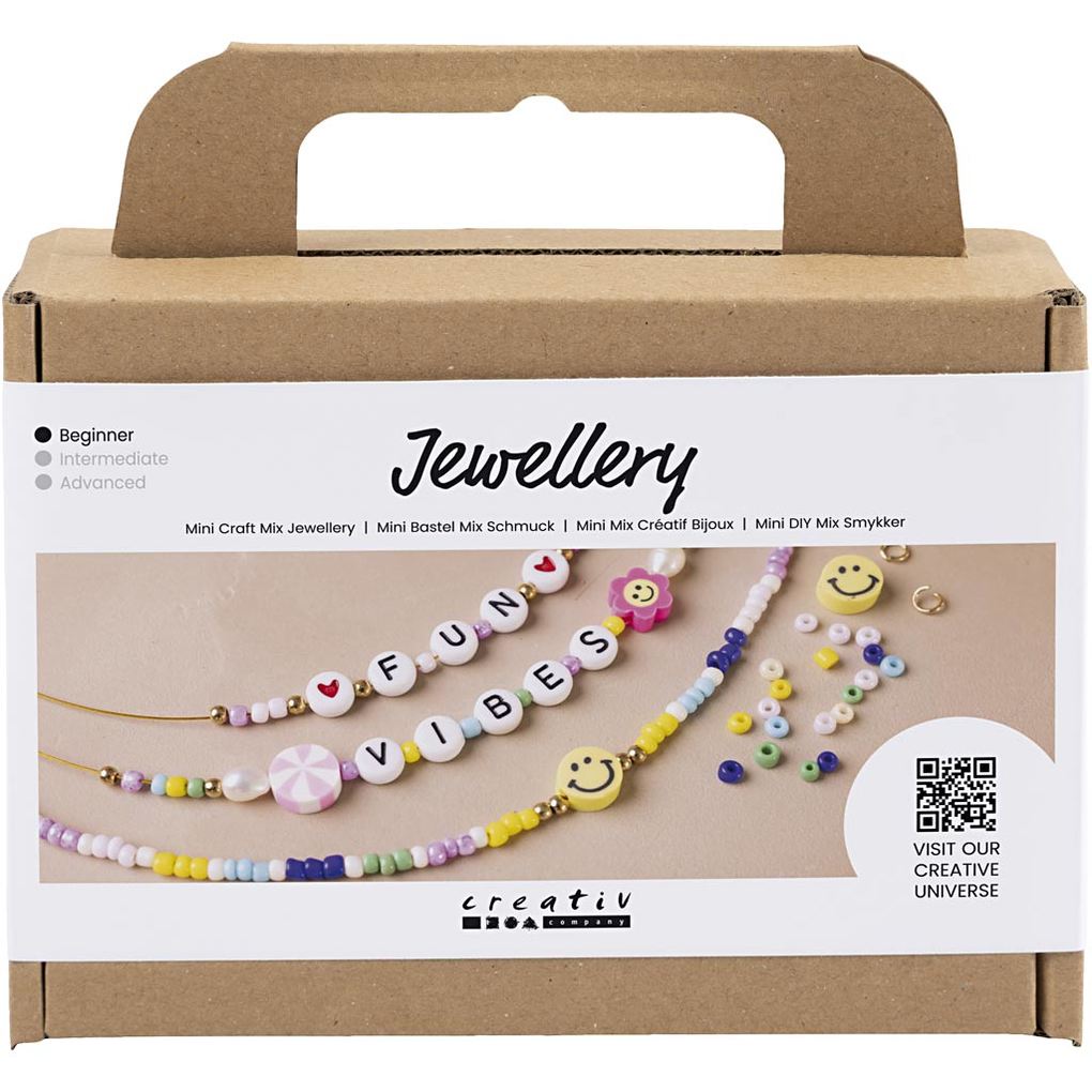 Creativ Company DIY Sets Beads Mini Kreativ Mix Schmuck Halsketten Kreativ Box