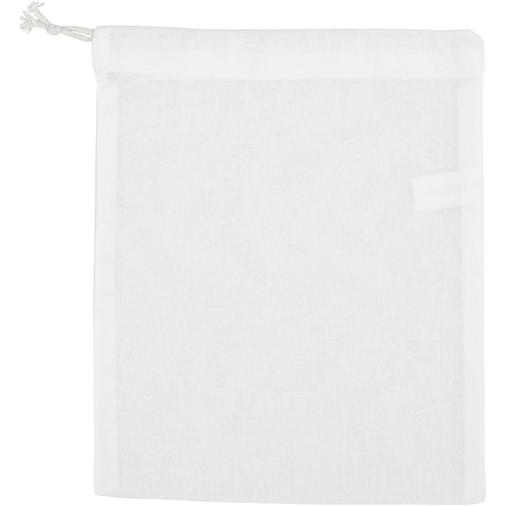 Creativ Company Taschen Tragetaschen und Portemonnaies Stofftasche Weiß 21x25 cm 130 g 1 Stk