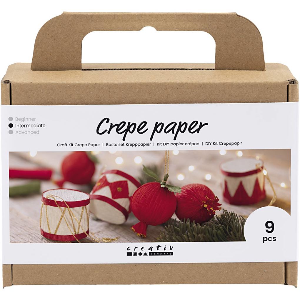 Creativ Company DIY Sets Krepppapier Kreativ Set Krepppapier Kreativ Box