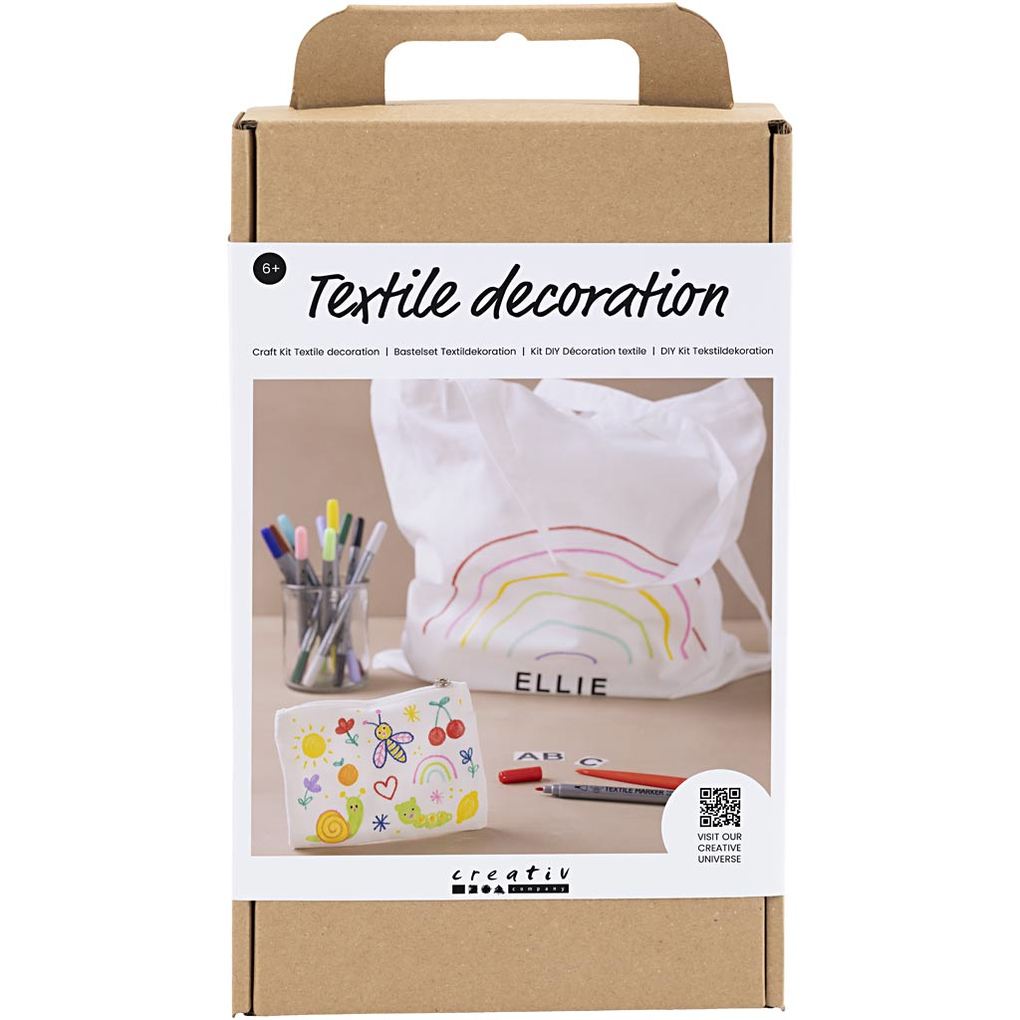 Creativ Company DIY Sets Konfektionsartikel Kreativ Set Textildekoration Kreativ Box