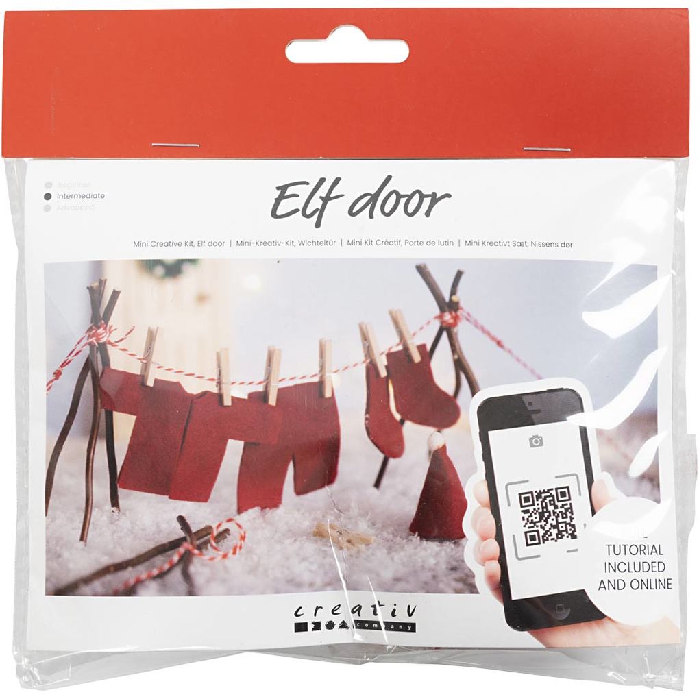 Wäsche Mini-Kreativ-Set für Wichteltüre