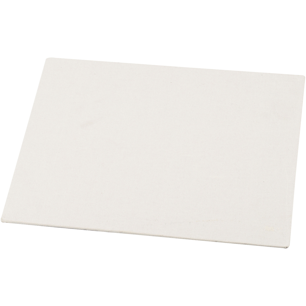 Creativ Company Malplatten Leinwandplatte Weiß 21x297 cm A4 280 g 1 Stk