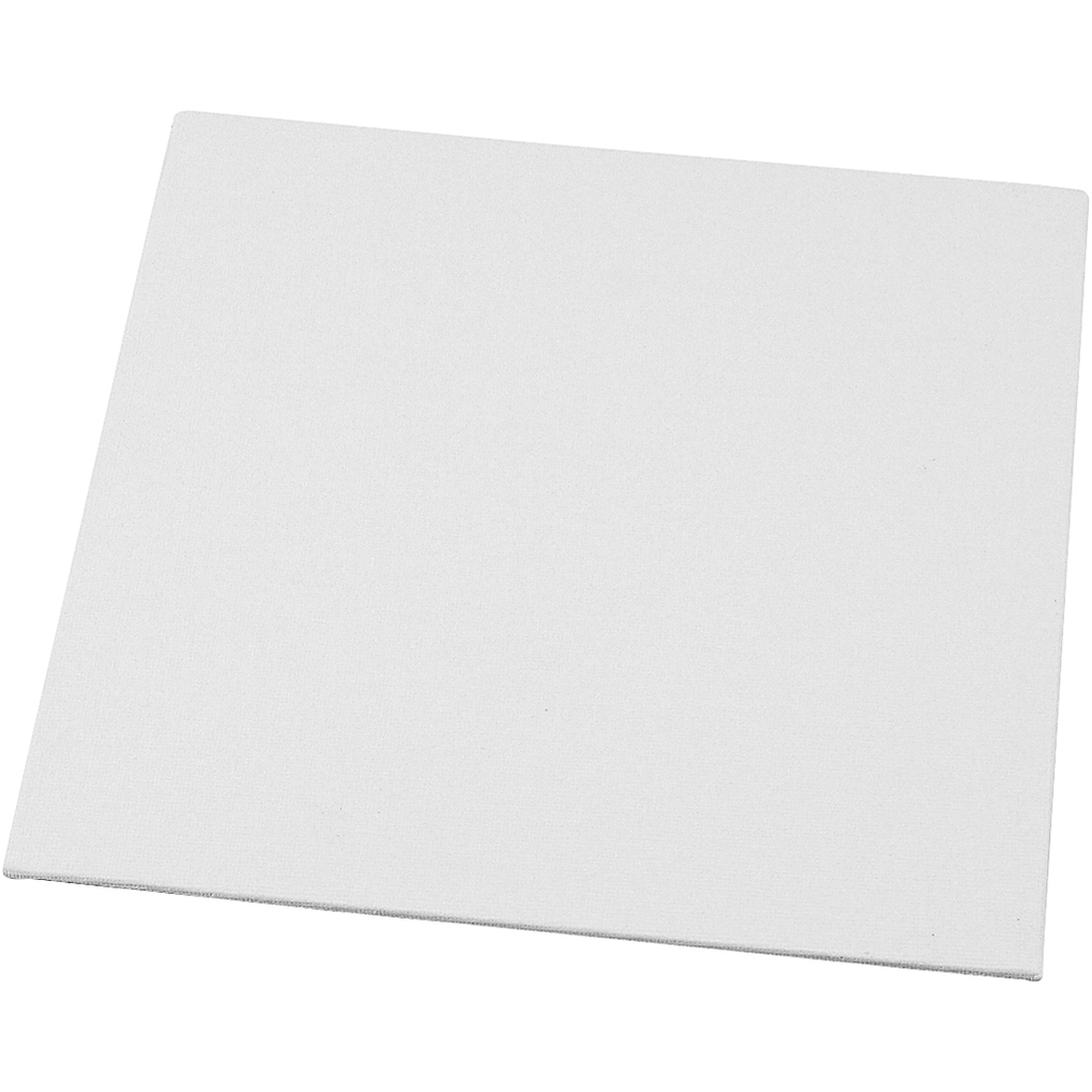 Creativ Company Malplatten Leinwandplatte Weiß 20x20 cm Dicke 3 mm 280 g 1 Stk