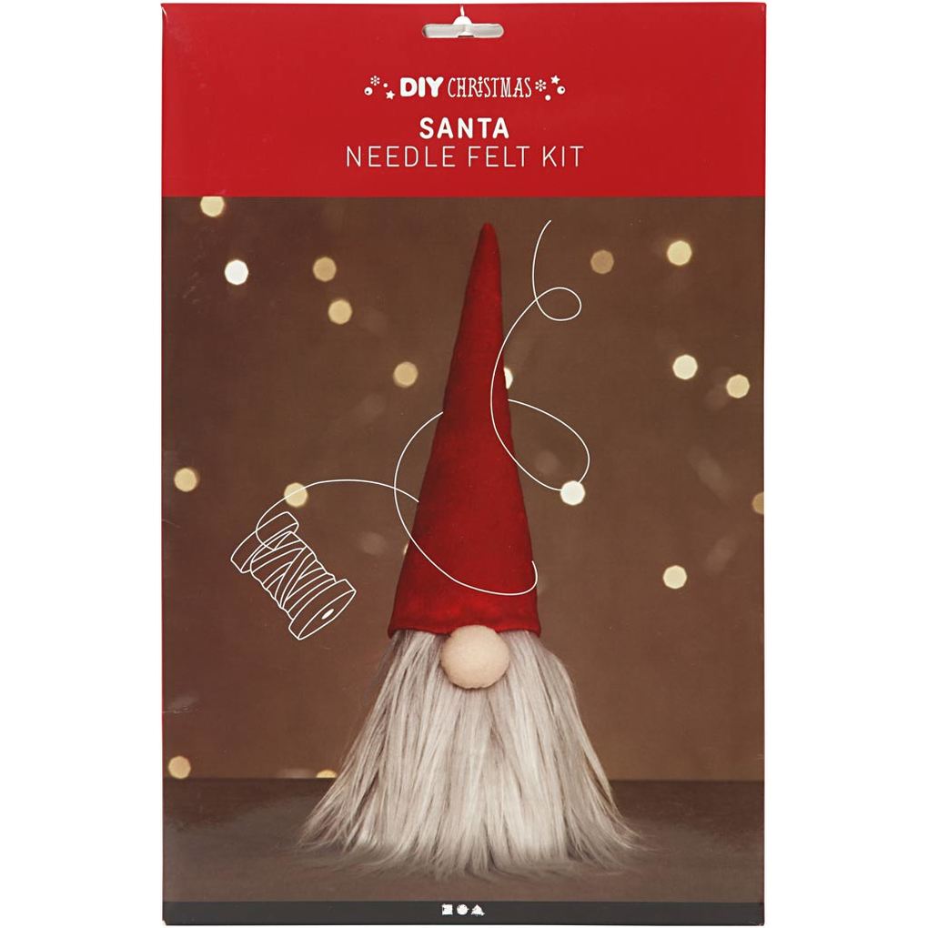Creativ Company DIY Sets Filz & Fleece Nikolaus-Zwerg Höhe 30 cm