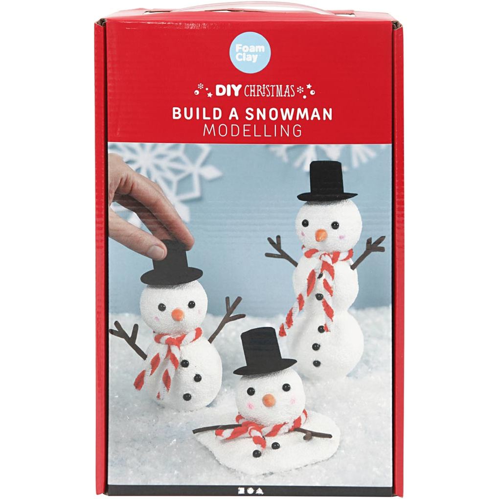 Creativ Company DIY Sets Modellieren Kreativ Set Schneemann 1 Set