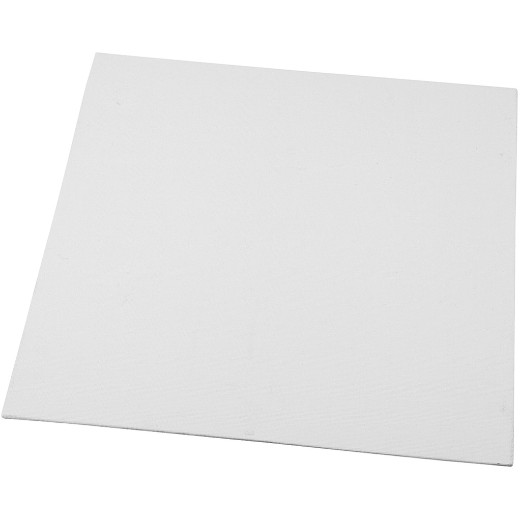 Creativ Company Malplatten Leinwandplatte Weiß 30x30 cm Dicke 3 mm 280 g 1 Stk
