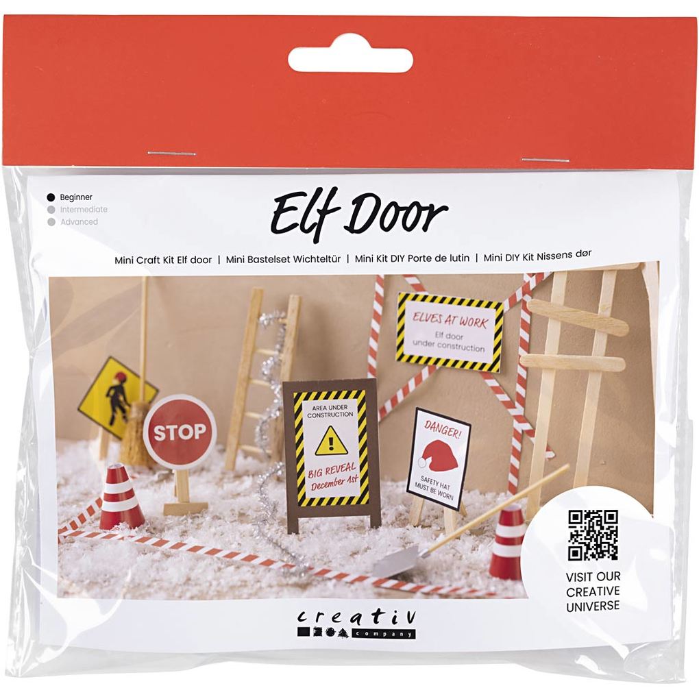 Creativ Company DIY Sets Miniaturen Mini Kreativ Set Wichteltür Im Bau Kreativ Box