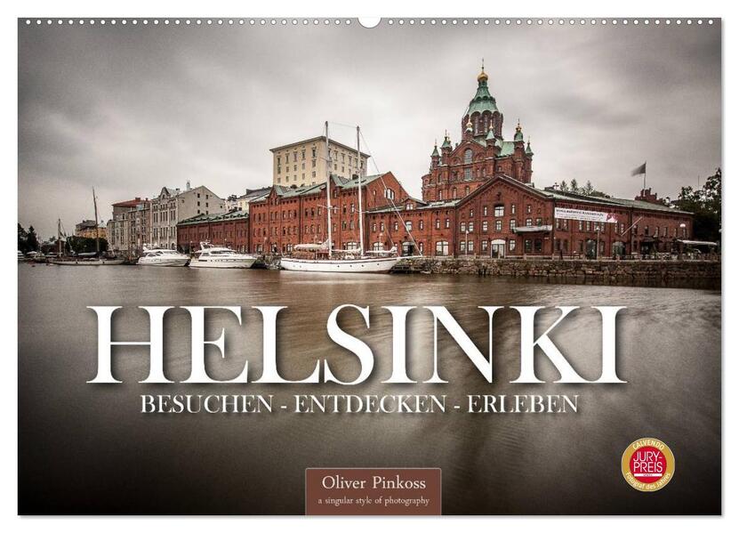 Helsinki / Besuchen - Entdecken - Erleben (Wandkalender 2025 DIN A2 quer) CALVENDO Monatskalender
