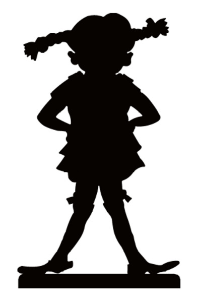 Pippi Langstrumpf. Buchstütze