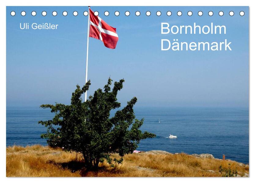 Bornholm - Dänemark (Tischkalender 2025 DIN A5 quer) CALVENDO Monatskalender