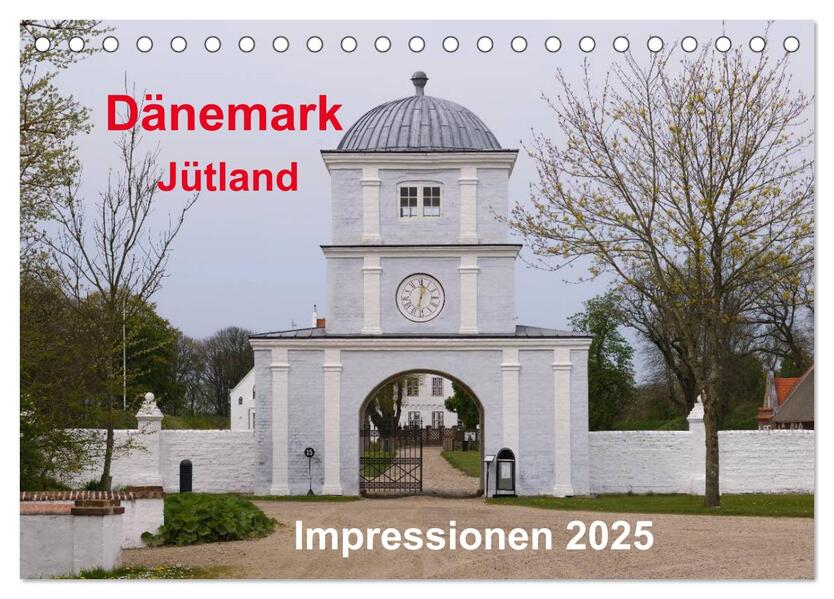 Dänemark Jütland Impressionen 2025 (Tischkalender 2025 DIN A5 quer) CALVENDO Monatskalender