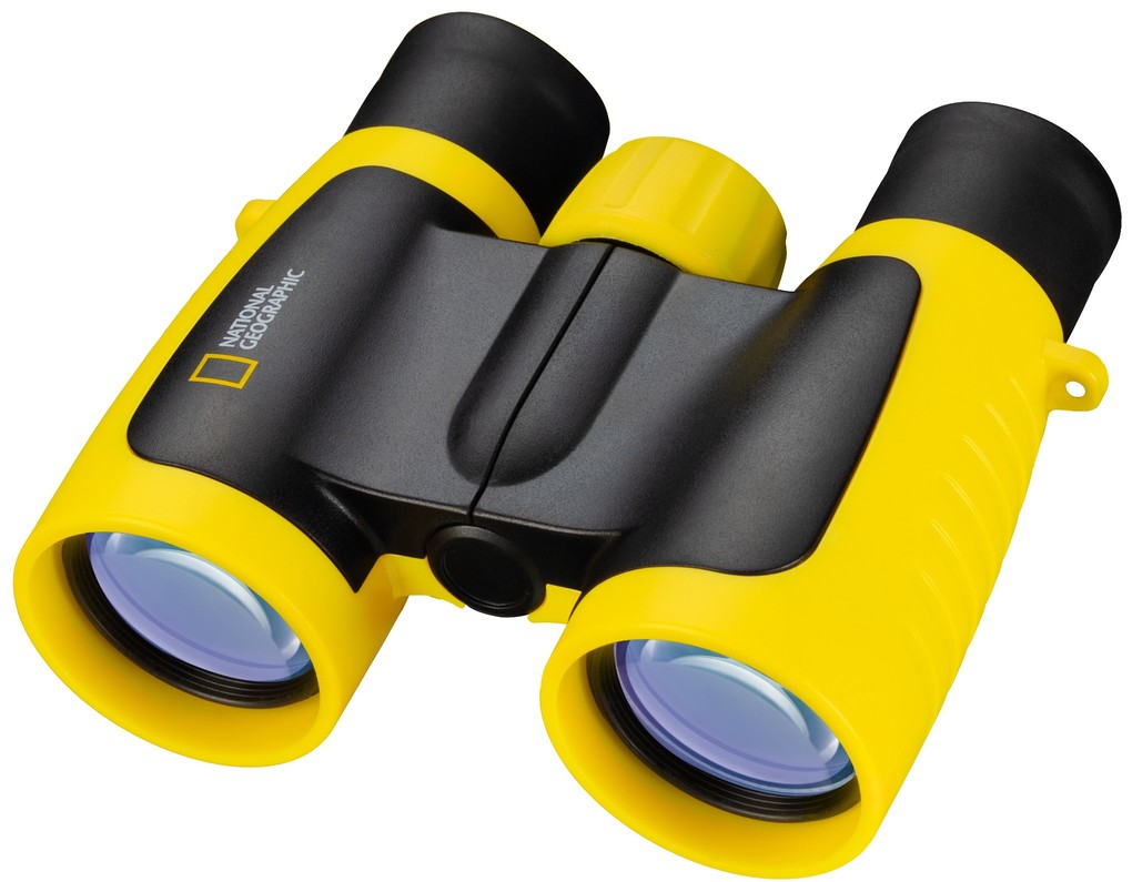 National Geographic 9104500 - Kinderfernglas 3x30 3-fache Vergrößerung gelb/schwarz