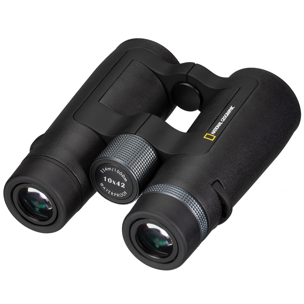 National Geographic 9676202 - Fernglas Trueview NG 10x42 mit Tasche Staubkappen Trageriemen und Putztuch