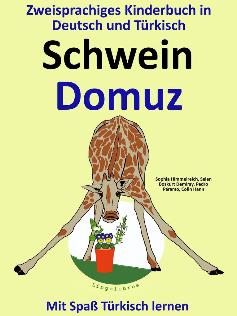 Zweisprachiges Kinderbuch in Deutsch und Türkisch: Schwein - Domuz - Die Serie zum Türkisch Lernen (Mit Spaß Türkisch lernen #2)