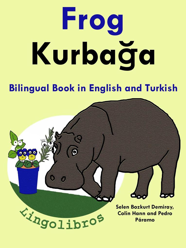Bilingual Book in English and Turkish: Frog - Kurbaga - Learn Turkish Series