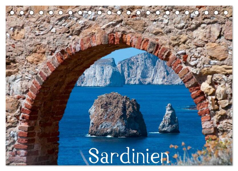 Sardinien (Tischkalender 2025 DIN A5 quer) CALVENDO Monatskalender - Anneli Hegerfeld-Reckert/ Calvendo