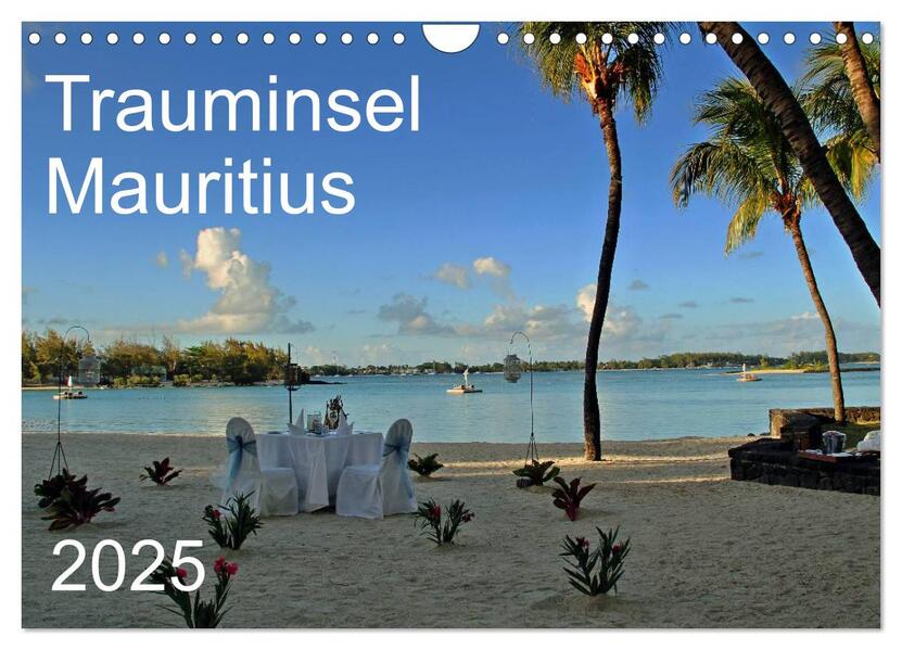 Trauminsel Mauritius (Wandkalender 2025 DIN A4 quer) CALVENDO Monatskalender