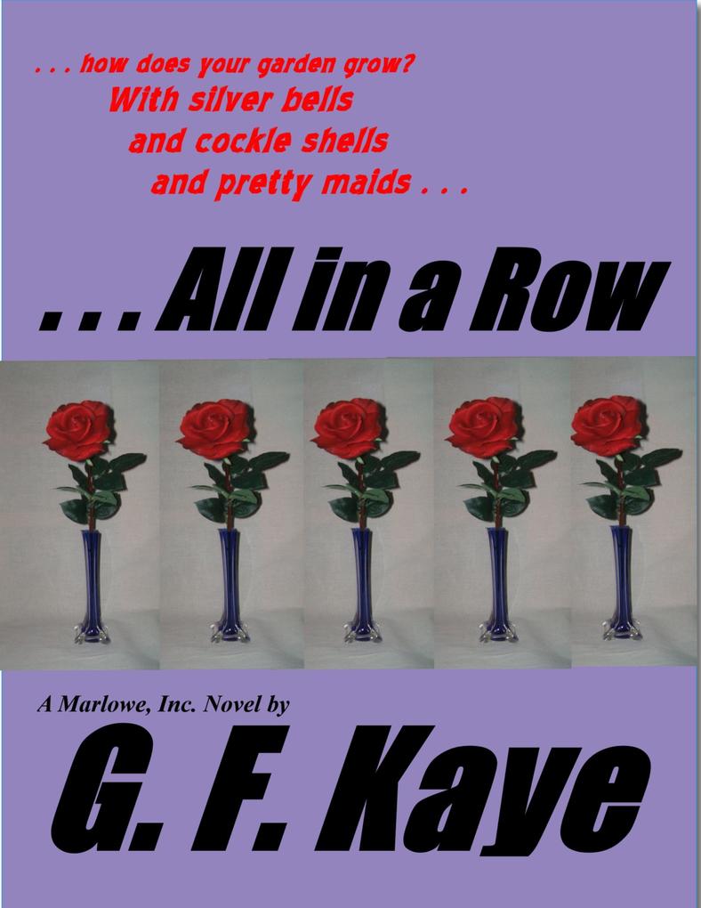All in a Row (Marlowe Inc. Mysteries #7)